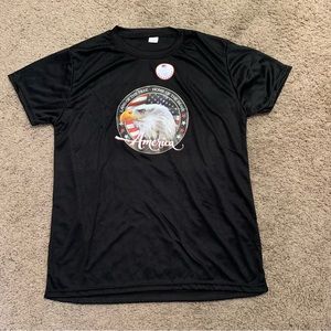 NEW America Land of the Free Home of the Brave Shirt Large
